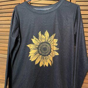Boutique Sunflower Shirt